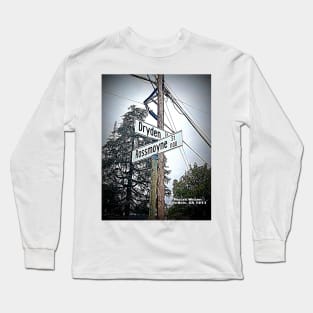 Dryden Street & Rossmoyne Street, Glendale, CA by Mistah Wilson Long Sleeve T-Shirt